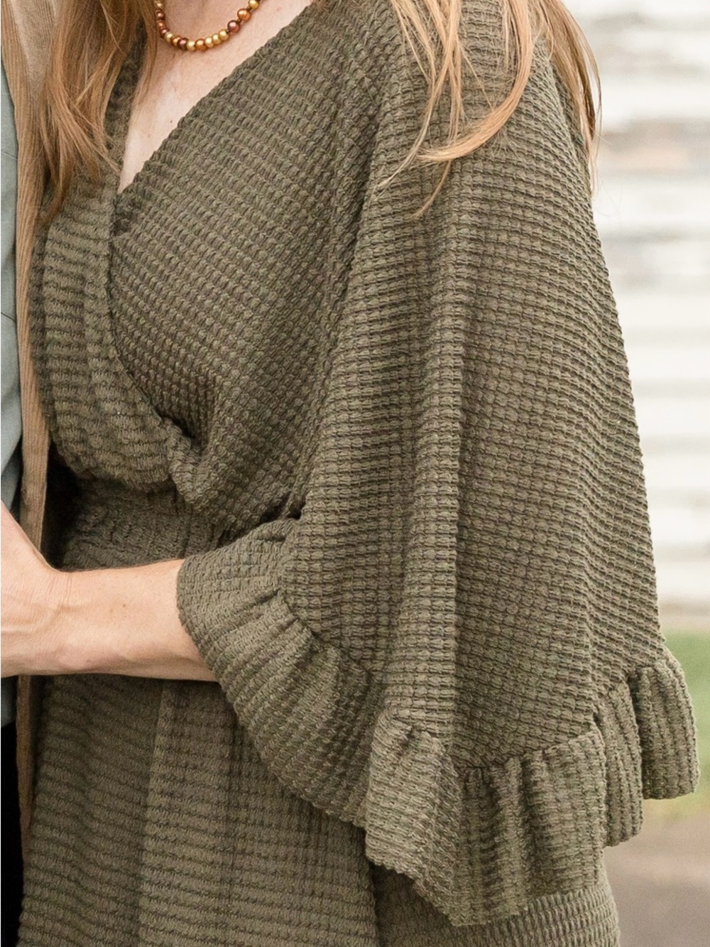 Dark Olive Green Women's Dress